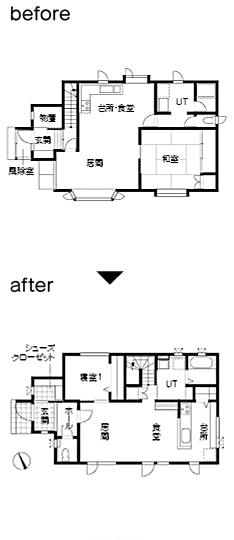 間取り図1階