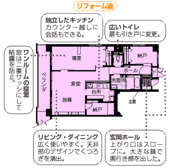 間取り図アフター